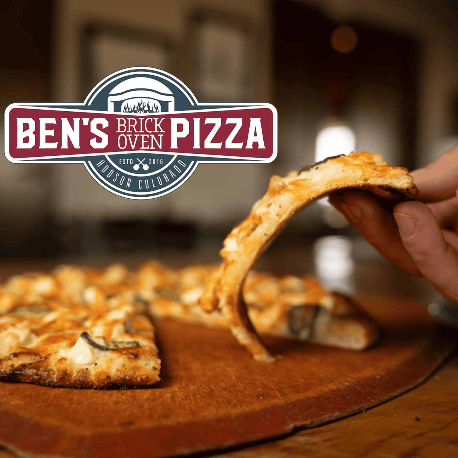 Ben's Brick Oven Pizza logo